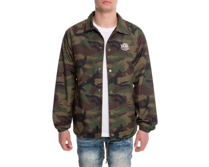 Vans torrey clearance jacket white camo