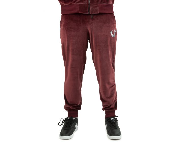 TRUE RELIGION Velour Logo Jogger 106541-6003 Shiekh