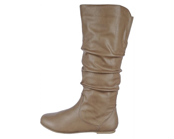 SHIEKH Women's Pocket Boot Kalisa-89A KALISA-89A/TAUPE PU - Shiekh