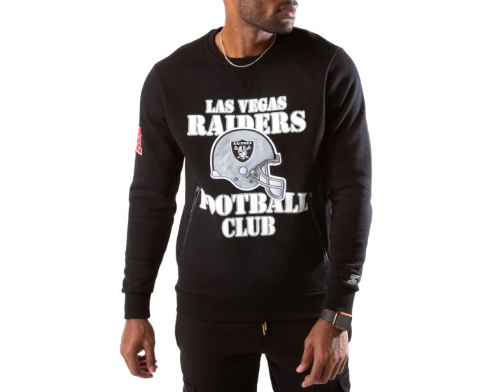 Lids Las Vegas Raiders Starter Cross-Check V-Neck Long Sleeve T-Shirt -  Silver