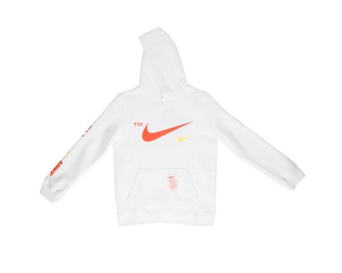 NIKE KIDS NSW CLUB PULLOVER HOODIE BV3163 100 Shiekh
