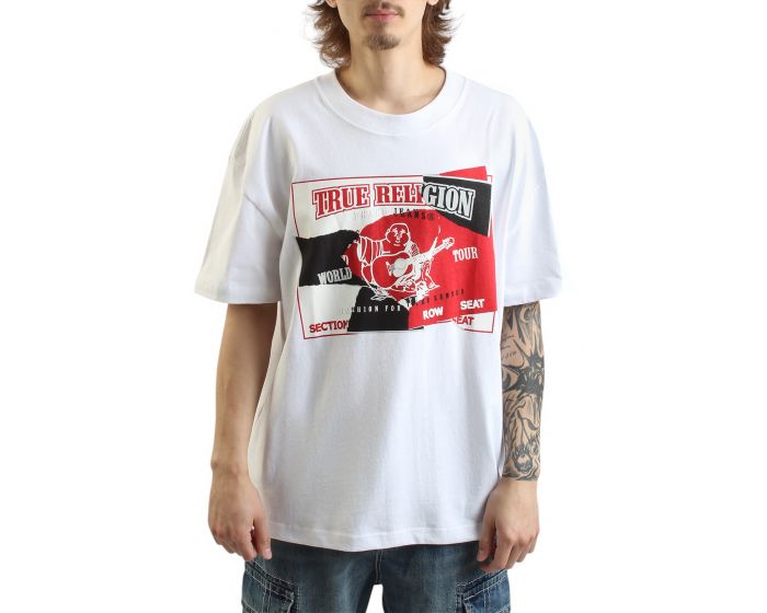 ◆TRUE RELIGION◆TRUE RELIGION X COOKIES MESH Tシャツ 送料込 TR x Cookies