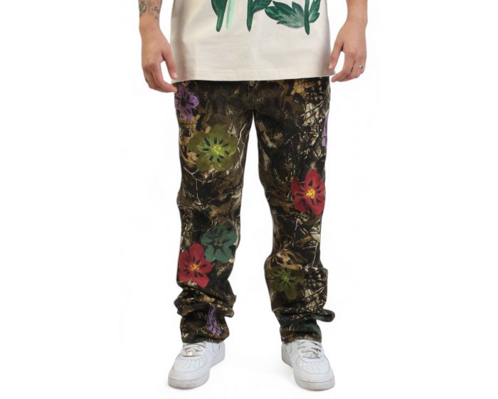 6(ROKU)◆LEAF PRINT PANTS 6（ロク）の「＜6(ROKU)＞LEAF PRINT PANTS/パンツ（その他