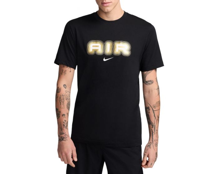 Fashion nike air black t shirt