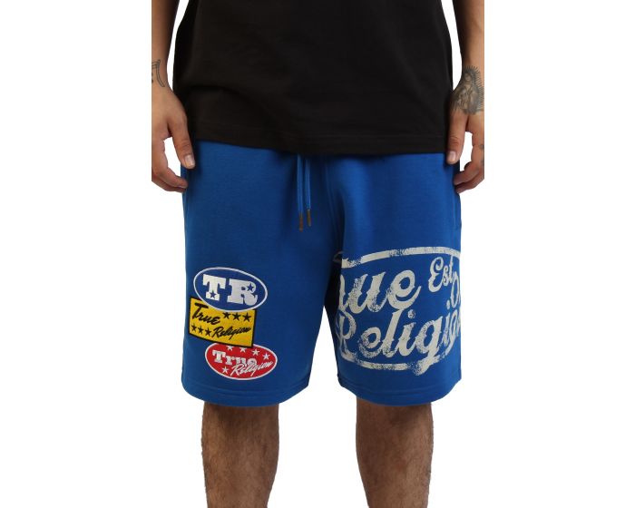 TRUE RELIGION Logo Patch Sweatshort 110239-4501 - Shiekh