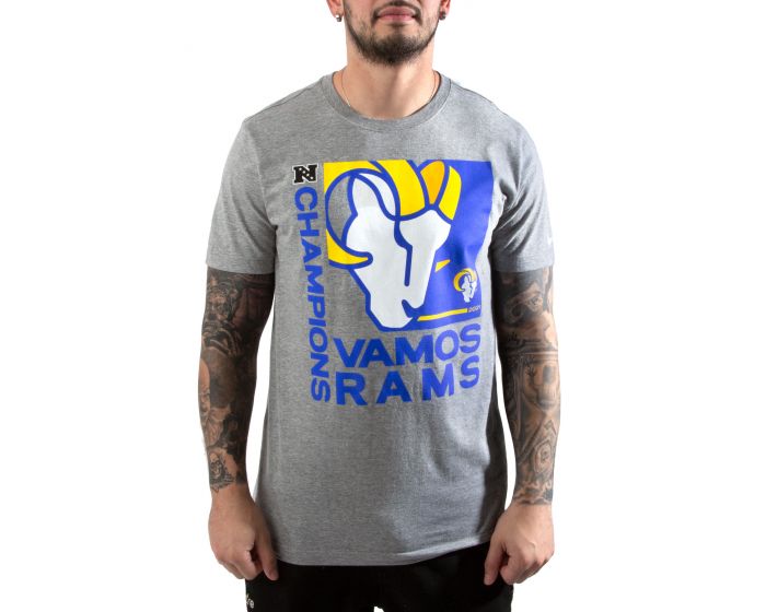 Men's Starter Black Los Angeles Rams Vamos T-Shirt Size: Small