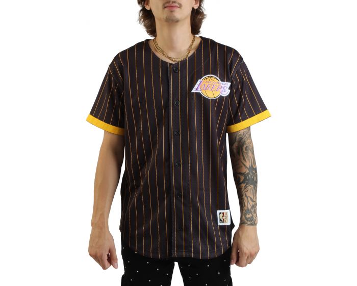 ※Kaobu※　プライマーク NBA Lakers サンダル UK6 MITCHELL AND NESS NBA Los Angeles Lakers Final Second Mesh