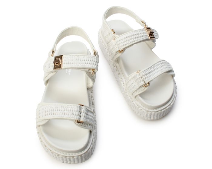 Cely Leather Buckle Sandals – Guaraxez