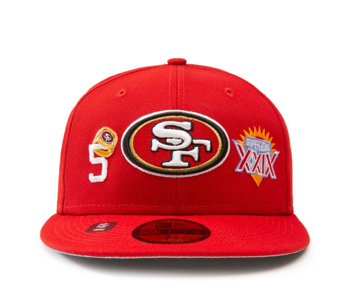 New Era San Francisco 49ers Super Bowl XXIX Cream Dome Edition 59Fifty  Fitted Hat