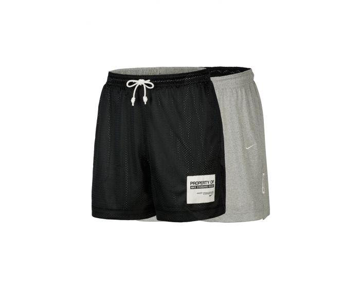 Nike Men's Dri-FIT Standard Issue Reversible 6 Basketball Shorts in Black, Size: Small | DQ5722-010