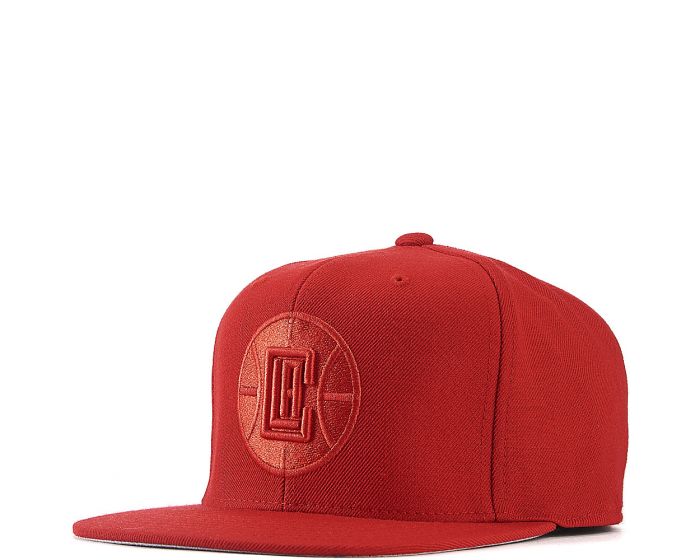 MITCHELL AND NESS Los Angeles Clippers Tonal Crown Fitted Hat G426 TPF ...