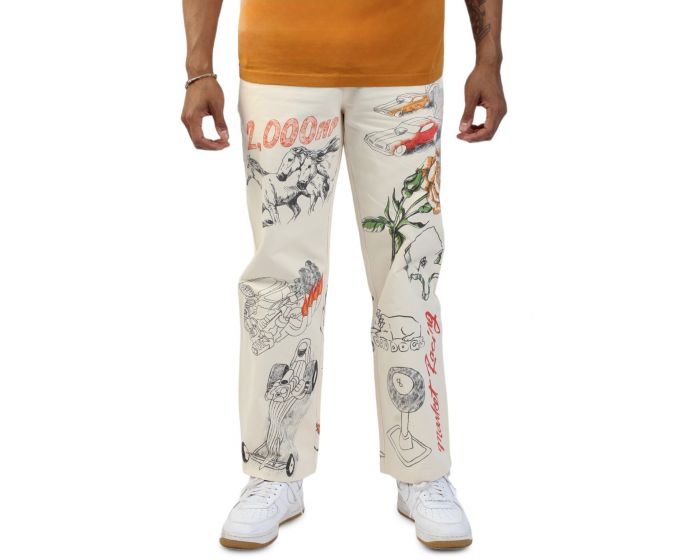 MARKET Horsepower Senior Pants 388001166ECRU Shiekh