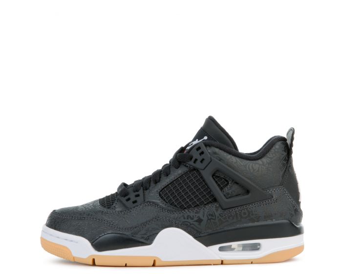 jordan 4 gris con negro