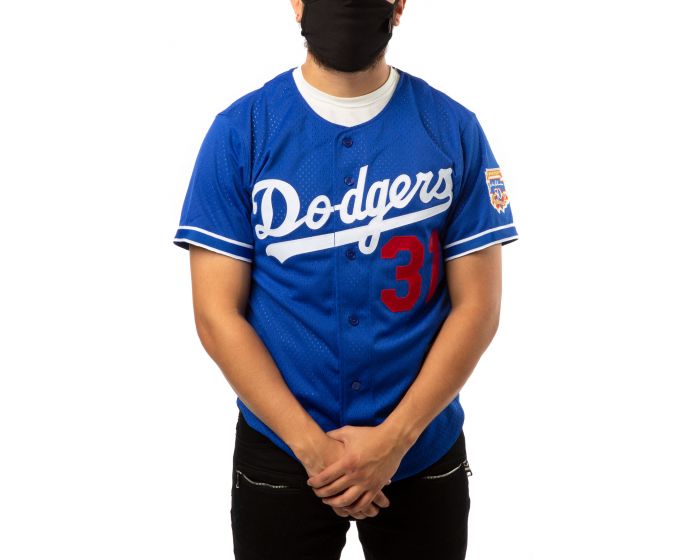 Mitchell & Ness Los Angeles Dodgers Mike Piazza Caricature Tee