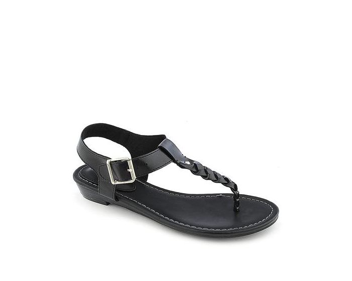 OPPO BLACK PU SANDAL ECHO 03 BLK Shiekh OPPO BLACK PU SANDAL ECHO 03 BLK Shiekh