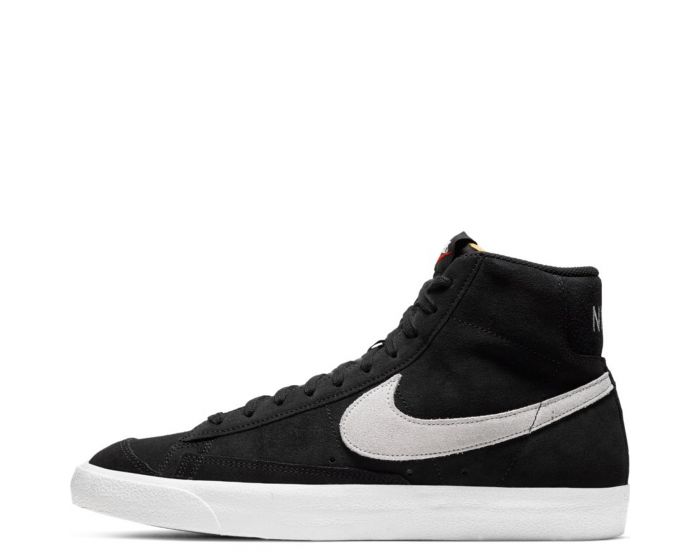 nike blazer hi suede black