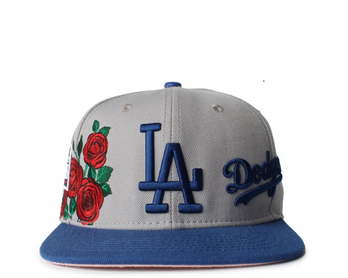 PRO STANDARD Los Angeles Dodgers Roses Snapback LLD735617-RED - Shiekh