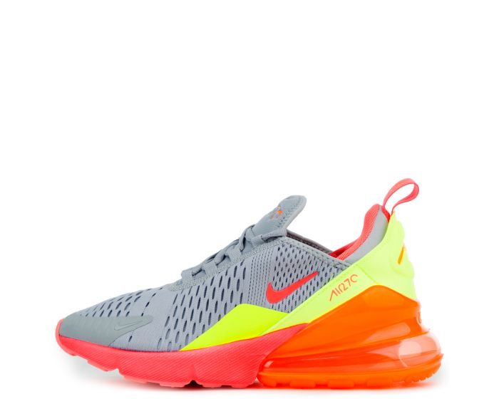 Nike air max 270 grey volt orange discount