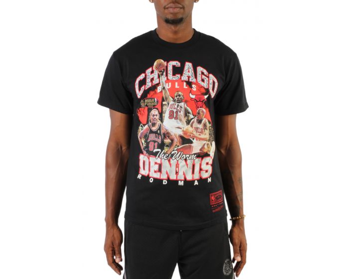 Nike Chicago Bulls Courtside Shattered Tee Mens Tshirt (Red)