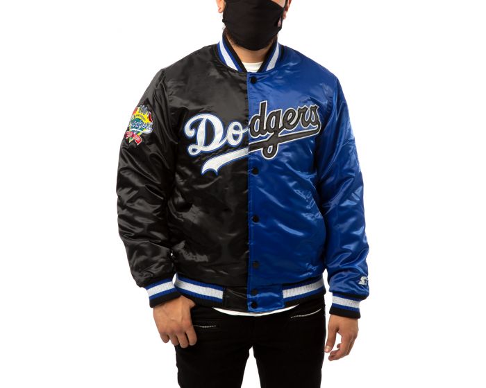 Dodgers Jacket, Satin - Black S/M, Standard – Gameday by Vee