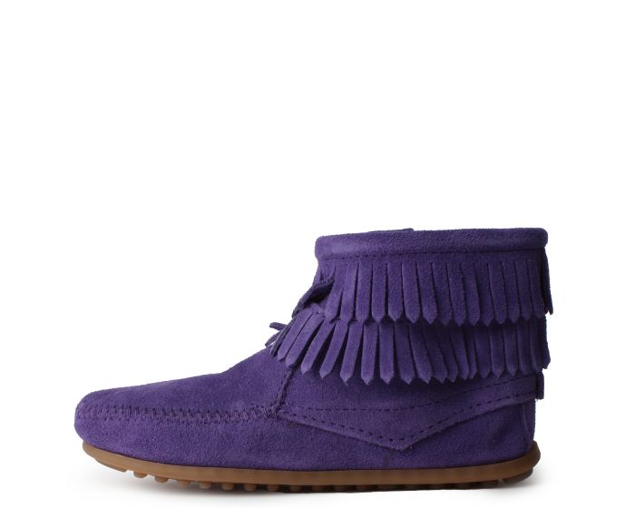 noaページ UNKNOWN DOUBLE FRINGE PURPLE BOOTS 2294S PURPLE - Shiekh