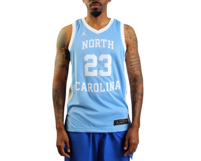 Michael Jordan signed North Carolina Nike Blue Authentic