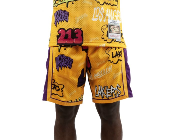 Just Don Ninety Six Shorts Los Angeles Lakers 1996-97 - Shop Mitchell &  Ness Shorts and Pants Mitchell & Ness Nostalgia Co.