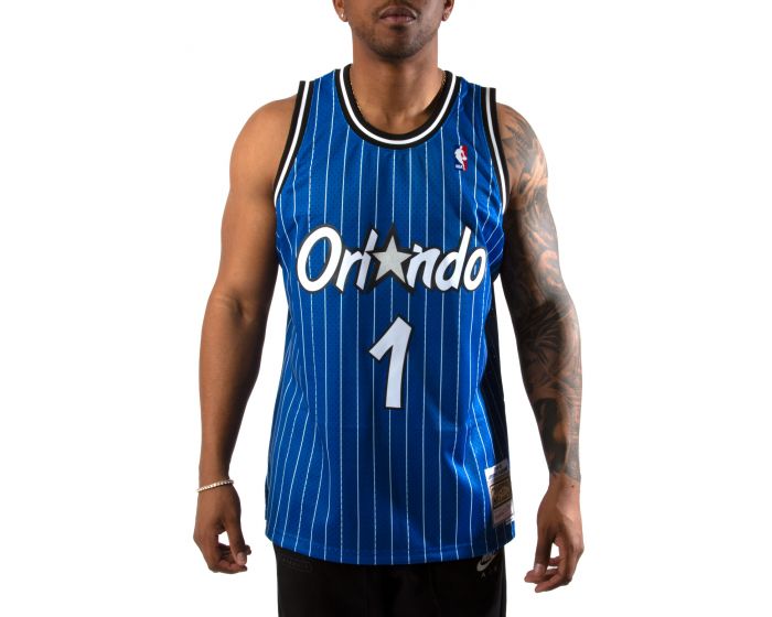 Mitchell & Ness Orlando Magic #1 Anfernee Hardaway royal Swingman Jersey