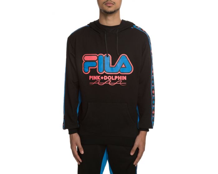 fila pink dolphin hoodie