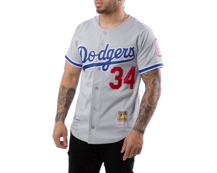 100% Authentic Fernando Valenzuela Mitchell Ness 1981 Dodgers Jersey Size  40 M