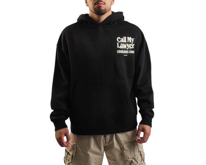 MARKET Call My Lawyer 3D Hoodie 397000696BLK - Shiekh