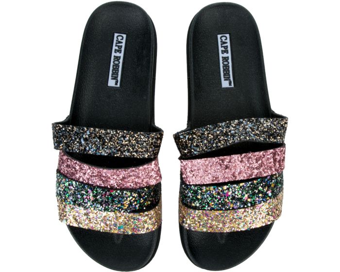 Cape robbin slides online glitter