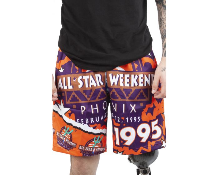 MITCHELL & NESS Jumbotron 2.0 Sublimated Shorts All Star 1996-97  PSHR1220-ASG96PPPTLPK - Karmaloop