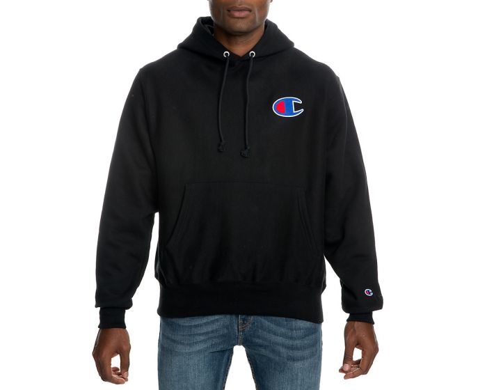 CHAMPION Men's Reverse Weave Hoodie GF68 Y06147 BKC - Shiekh