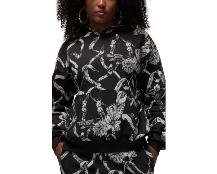 JORDAN Brooklyn Fleece Printed Pullover HF0440 045 - Shiekh