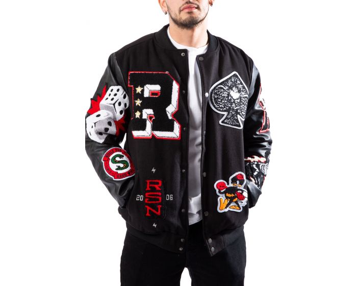 REASON Wildcat Varsity Jacket RSNFJ1-05YEL - Shiekh