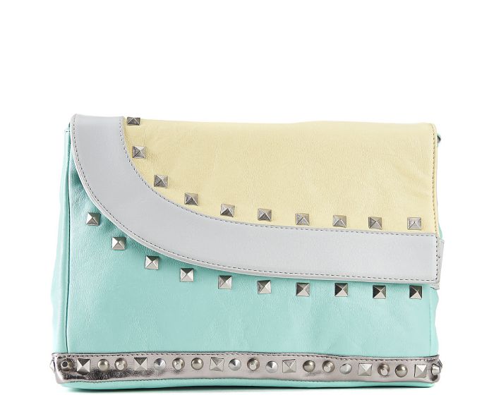 INSTYLE CO. Women's Studded Crossbody Purse 20965/MINT Shiekh