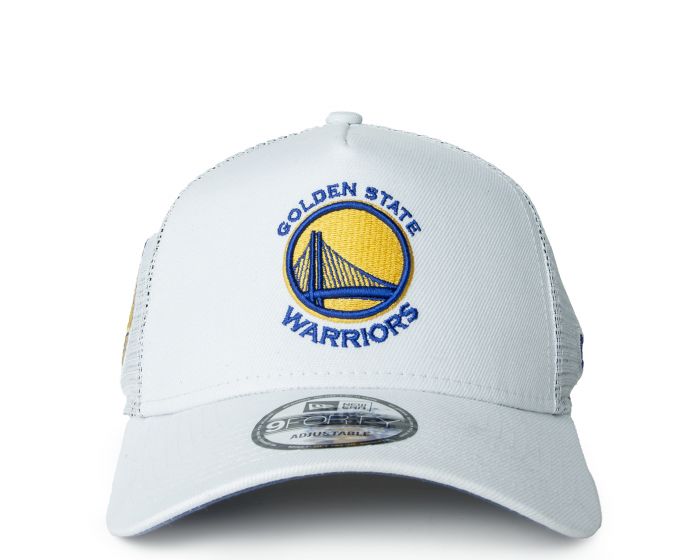 CAPTAINS HELM　#GOLDEN STATE MESH L/S NEW ERA CAPS Golden State Warriors 9FORTY Trucker Hat