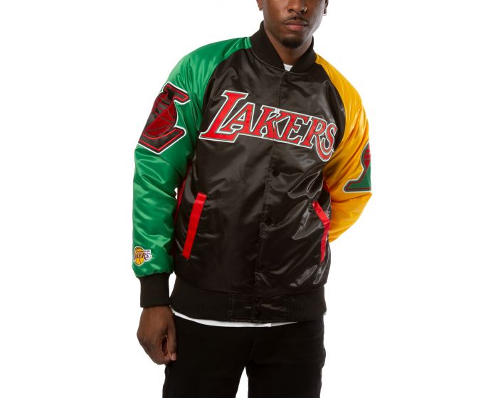 STARTER Los Angeles Lakers White Red Jacket LS230572-LLK - Karmaloop