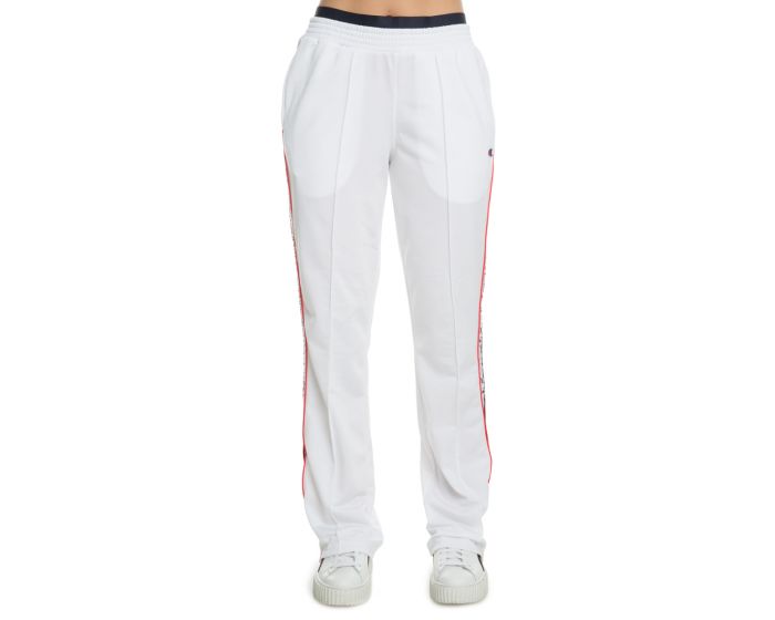 champion track pants white