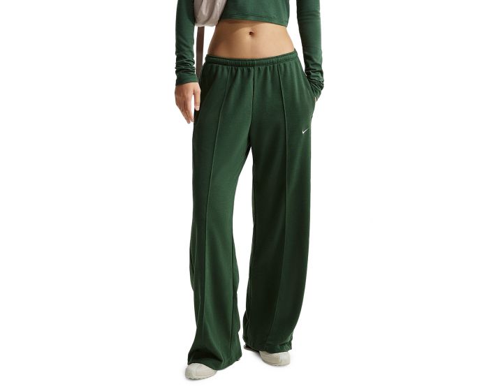 NIKE Sportswear Chill Terry Mid-Rise French Terry Open-Hem Pants