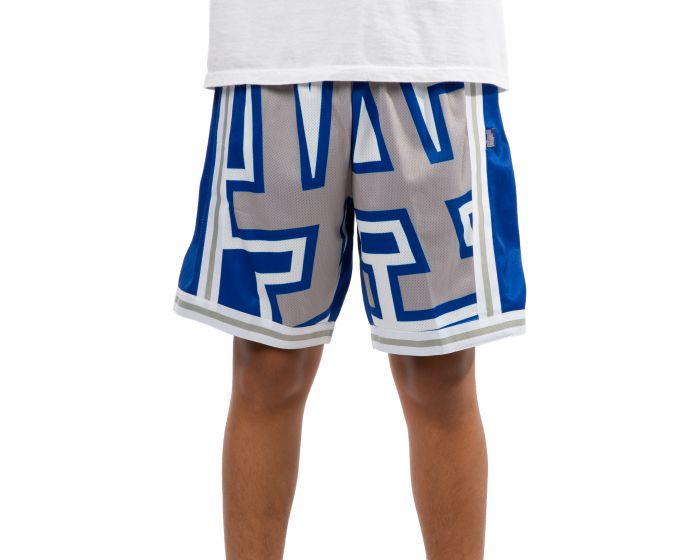 Mitchell & Ness Los Angeles Dodgers Playoff Win Shorts in Blue for Men