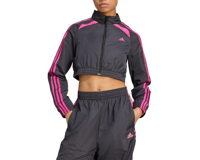 ADIDAS Teamgeist Adicolor Cropped Track Top JZ8276 - Shiekh