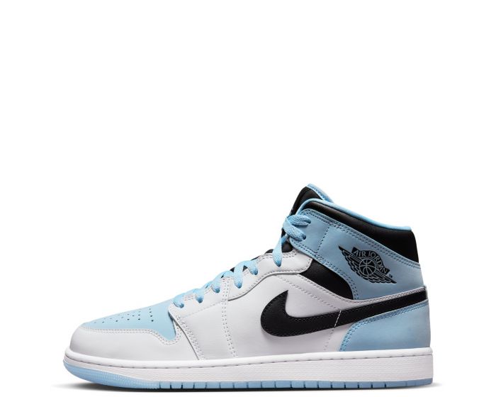 シューズ(女性用) Nike Air Jordan 1 Mid \"Ice Blue Nubuck Blue Jordan Air 1 Mid Women's - JD Sports Global