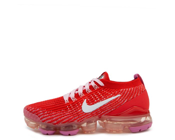 vapormax flyknit red and white