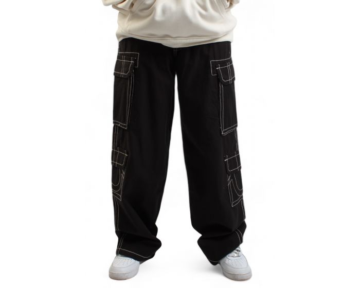 TRUE RELIGION Big T Baggy Double Pocket Cargo Pant 108966-1001