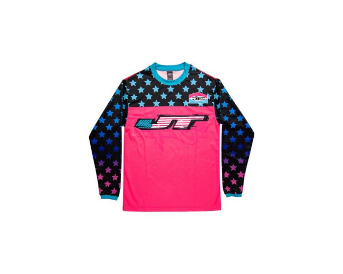 JT RACING Rock Star Jersey - Pink and Black JTR-1F5A38 - Shiekh