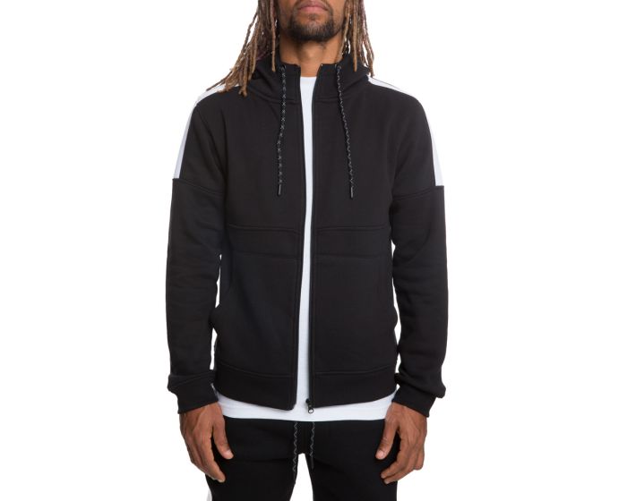 FBRK FULL ZIP HOODIE JG 8060 BK - Shiekh