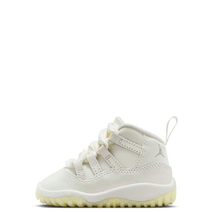 Toddler Jordan 11 Retro "Pearl Sail/Pearl Grey-White-Metallic Silver