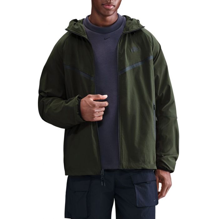 Tech Woven Jacket Black/Sequoia